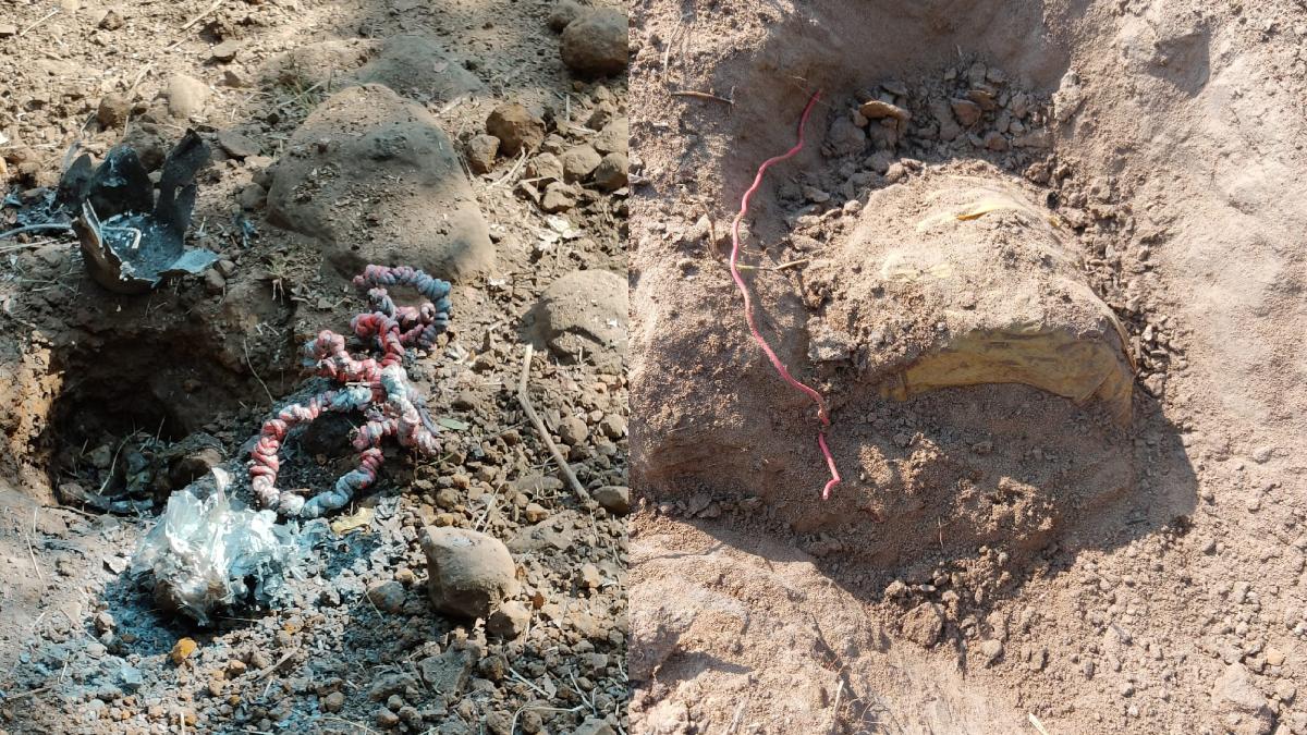 नक्सलियों की साजिश नाकाम, सुरक्षा बलों ने बरामद किया 10 किलो का IED बम, मौके पर ही किया नष्ट