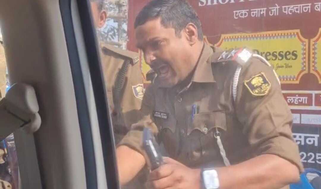 दरभंगा में गालीबाज दरोगा का तांडव, महिला डॉक्टर से बदसलूकी का वीडियो वायरल