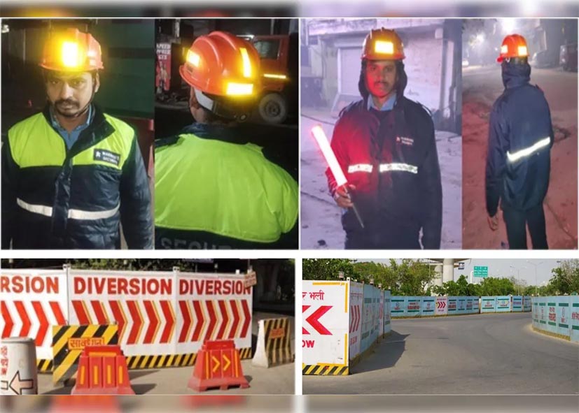 DMRC का सुरक्षा कवच: मेट्रो निर्माण के बीच दिल्ली की सड़कों पर यात्रियों के लिए पुख्ता इंतजाम