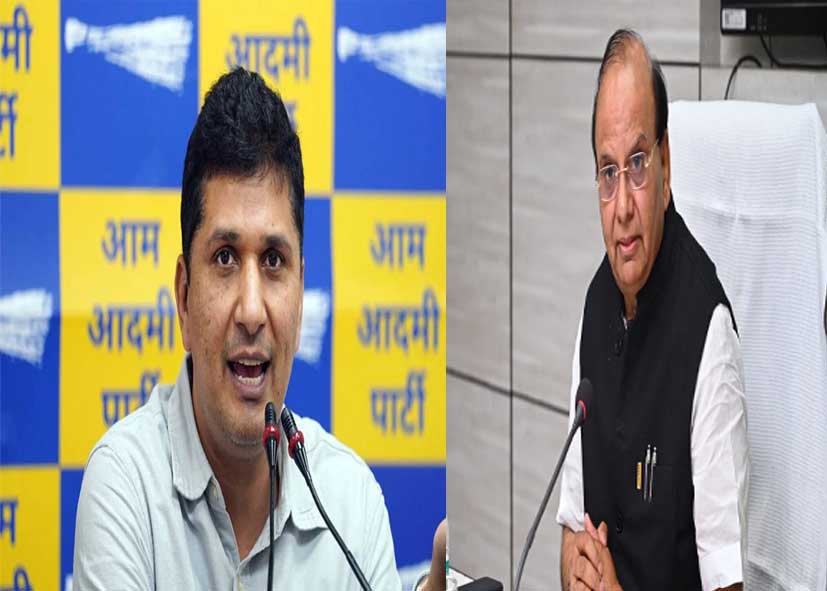 दिल्ली की सियासत में नया विवाद: सौरभ भारद्वाज का LG, BJP पर हमला, कहा- प्रकोप हो, पीड़ा मिले..