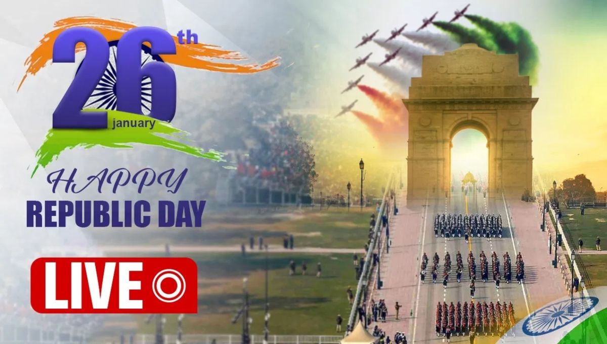 77वां गणतंत्र दिवस LIVE: पहली बार 2 चीफ गेस्ट, परेड में ‘ऑपरेशन सिंदूर’ फॉर्मेशन में फ्लाईपास्ट, महिला कमांडेंट के नेतृत्व में पुरुष रेजिमेंट, सेना के युद्ध का लाइव डिस्प्ले, 2 कूबड़ वाला ऊंट; 2500 कलाकार परफॉर्म करेंगे