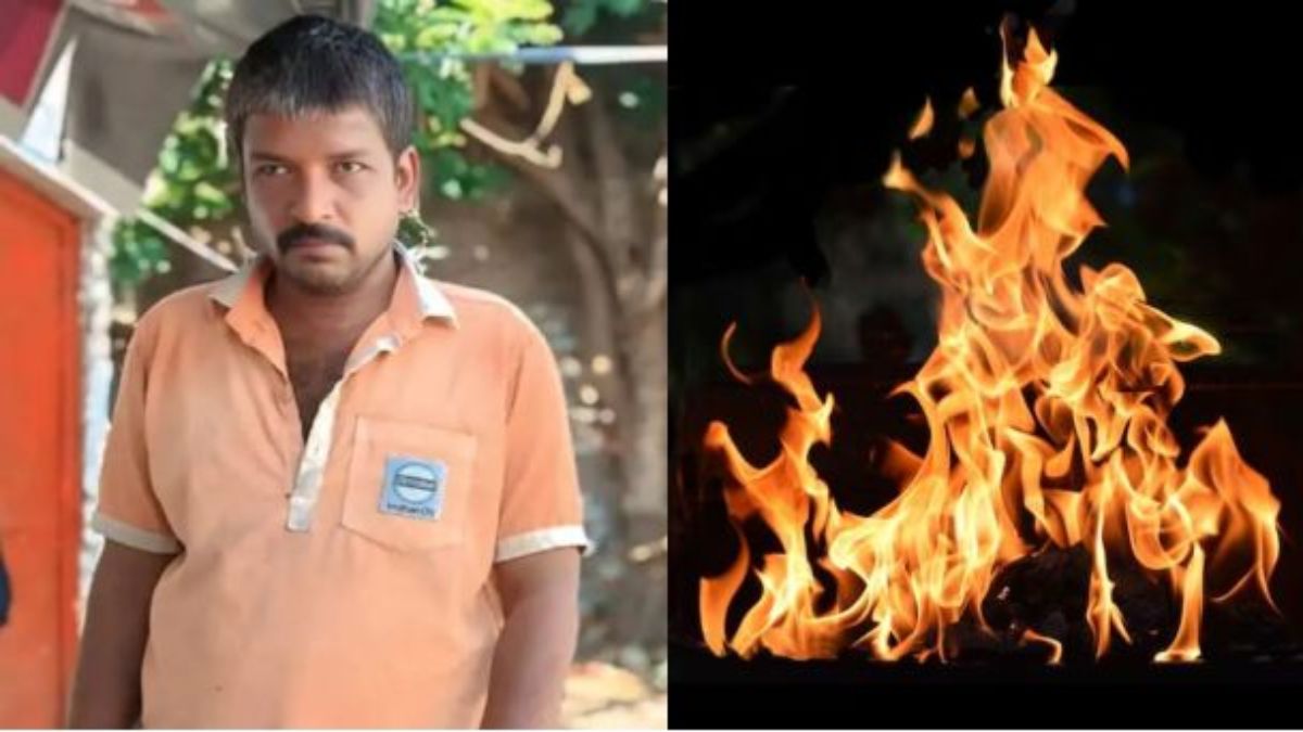 दर्दनाक हादसाः घर में आग लगने से 45 साल का व्यक्ति जिंदा जला, गैस सिलेंडर से आग भड़कने की आशंका