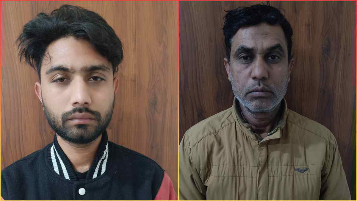 लोन ठगी करने वाले पिता-पुत्र गिरफ्तारः डॉक्टर के प्लॉट को अपना बताया, फर्जी रजिस्ट्री दिखाकर लिए 93 लाख