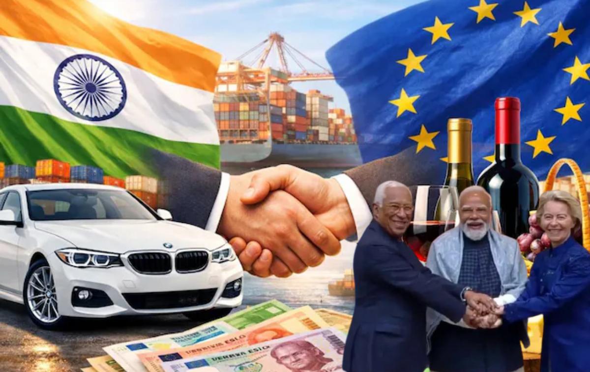 इम्पोर्टेड लग्जरी कारें, फ्रेंच वाइन-बीयर, चॉकलेट, पास्ता… भारत-यूरोपीय संघ में ऐतिहासिक फ्री ट्रेड डील के बाद ये चीजें होंगी सस्‍ती, देखें पूरी लिस्ट