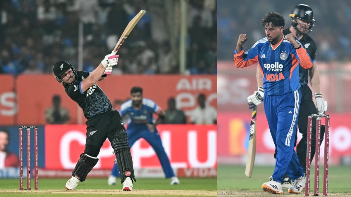 IND vs NZ, 4th T20I : न्यूजीलैंड ने भारत को 116 रन का दिया टारगेट, कुलदीप-अर्शदीप ने झटके 2-2 विकेट