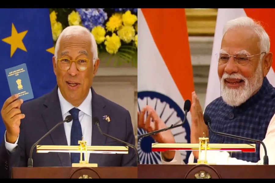 ‘मैं प्रवासी भारतीय नागरिक भी’, EU परिषद अध्यक्ष सैंटोस कोस्टा ने PM मोदी के सामने दिखाया अपना इंडियन पासपोर्ट