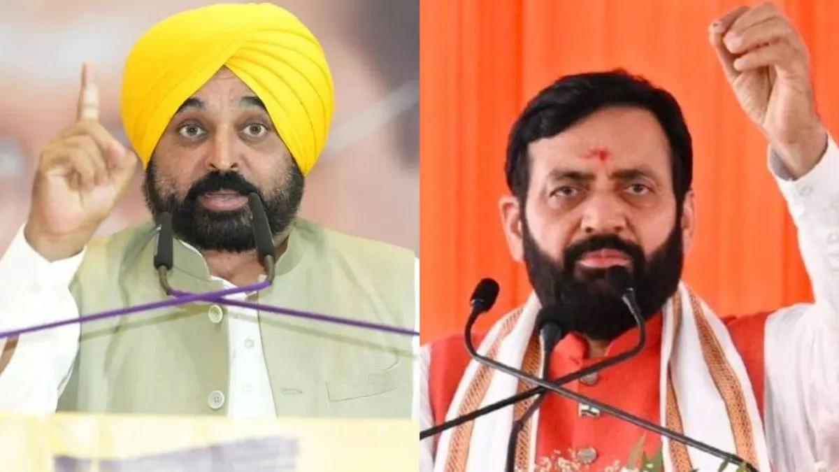 पंजाब और हरियाणा के मुख्यमंत्री के बीच हुई बैठक, सतलुज-यमुना लिंक नहर मुद्दे पर हुई चर्चा