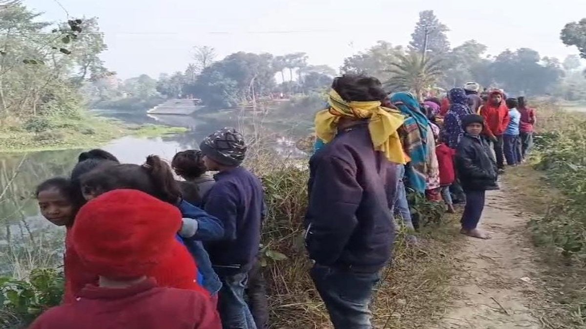 मुजफ्फरपुर के लखनदेई नदी में डूबने से बुजुर्ग महिला की मौत, पैर फिसलने की वजह से हुआ हादसा