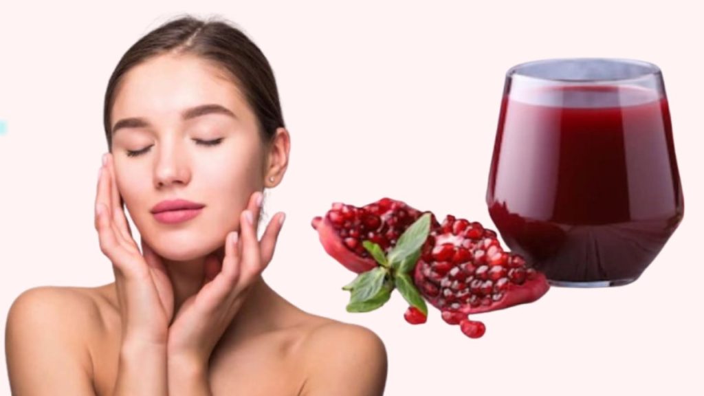 Pomegranate Juice for Glowing Skin