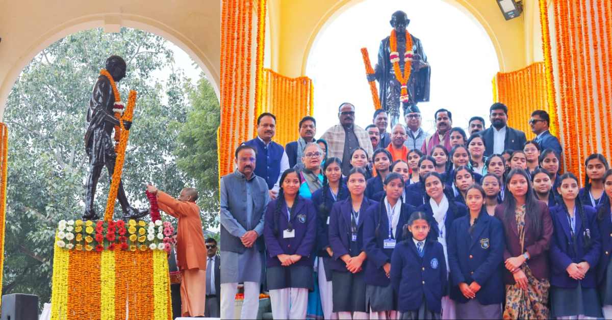 राष्ट्रपिता की पुण्य तिथि पर सीएम योगी ने बापू को किया नमन, आमजन से किया बापू के आदर्शों को अपनाने का आह्वान