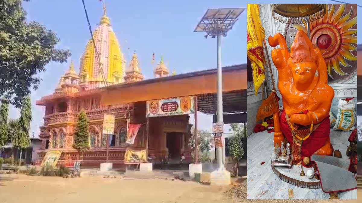 CG News : हनुमान मंदिर में दूसरी बार चोरी, चांदी के दो मुकुट समेत अन्य सामग्री ले गए चोर