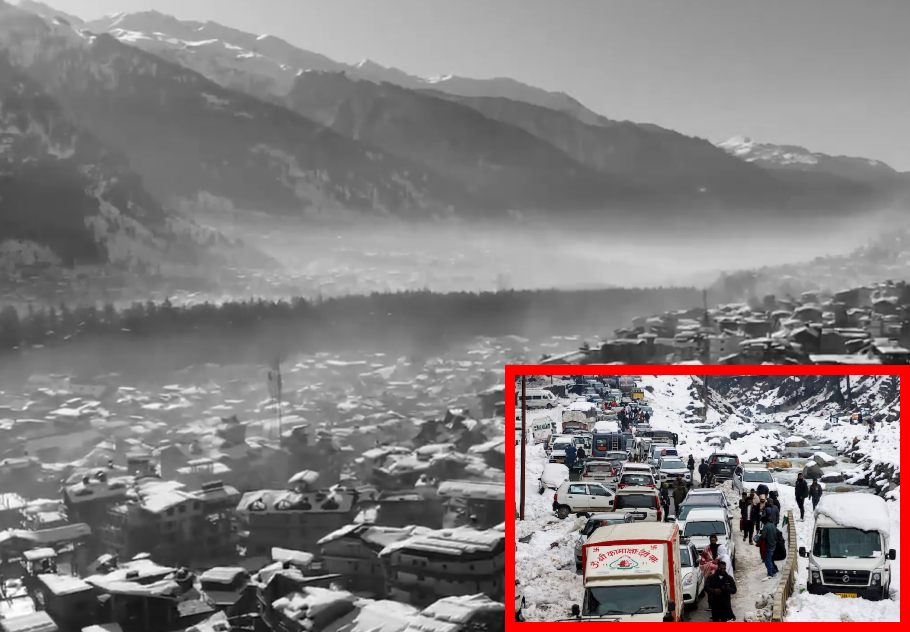 भारत पर छाई सफेद आफत : हिमाचल में भारी बर्फबारी के कारण करीब 900 सड़कें बंद… बिजली-पानी की सप्लाई भी ठप ! इधर कश्मीर के सोनमर्ग में पारा -11.2°C