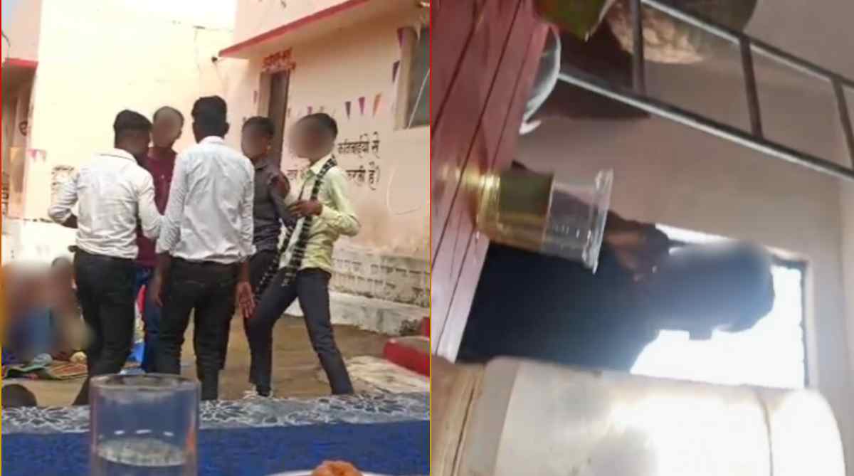 शिक्षा के मंदिर को बनाया अय्याशी का अड्डा: नशे में धुत नाबालिग छात्रों ने अश्लील गानों पर किया डांस, छात्रावास अधीक्षक सस्पेंड