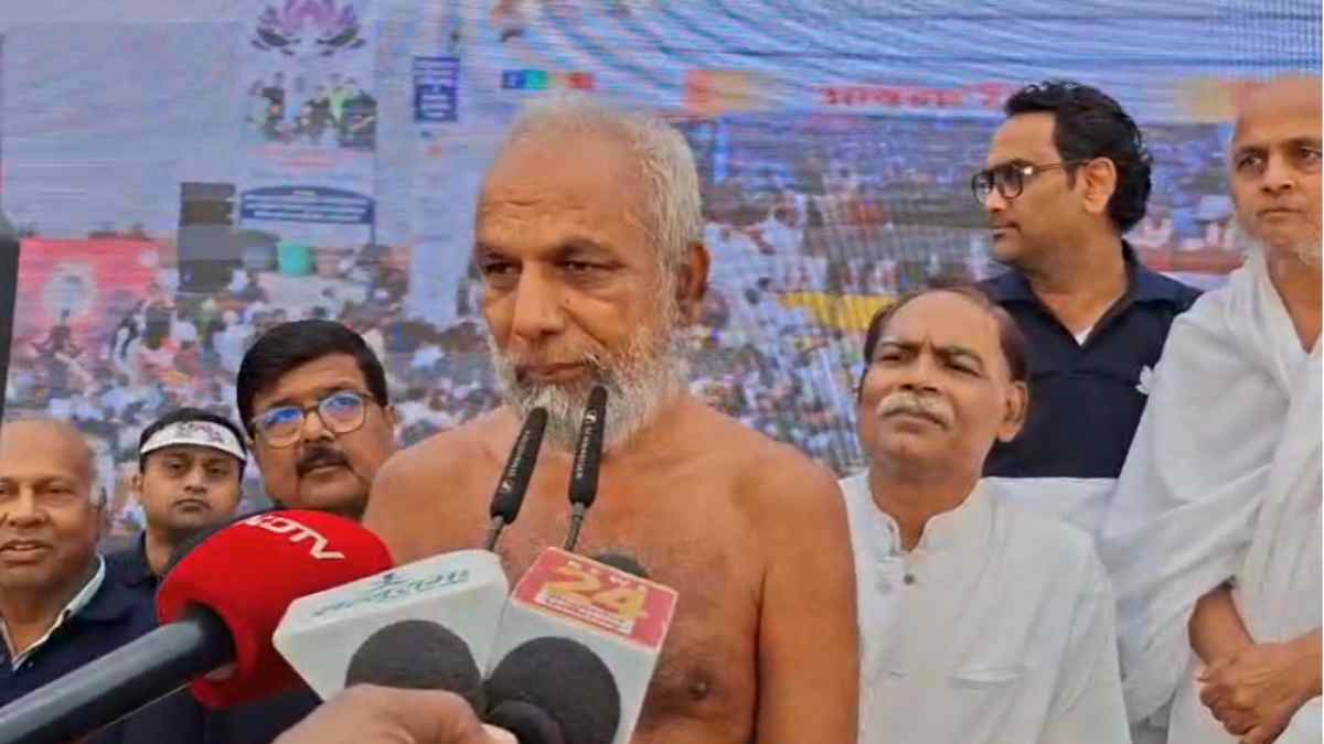 मुनि प्रमाणसागर जी महाराज भावना योग कार्यक्रम में हुए शामिल, कहा- यह धार्मिक क्रिया नहीं बल्कि जीवन का हिस्सा है
