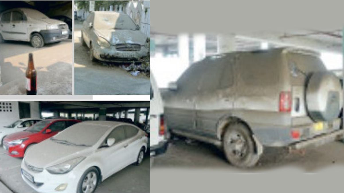 राजधानी की पार्किंग-ट्रैफिक व्यवस्था चरमराई, मल्टीलेवल से लेकर सड़कों तक लावारिस गाड़ियों की भरमार…