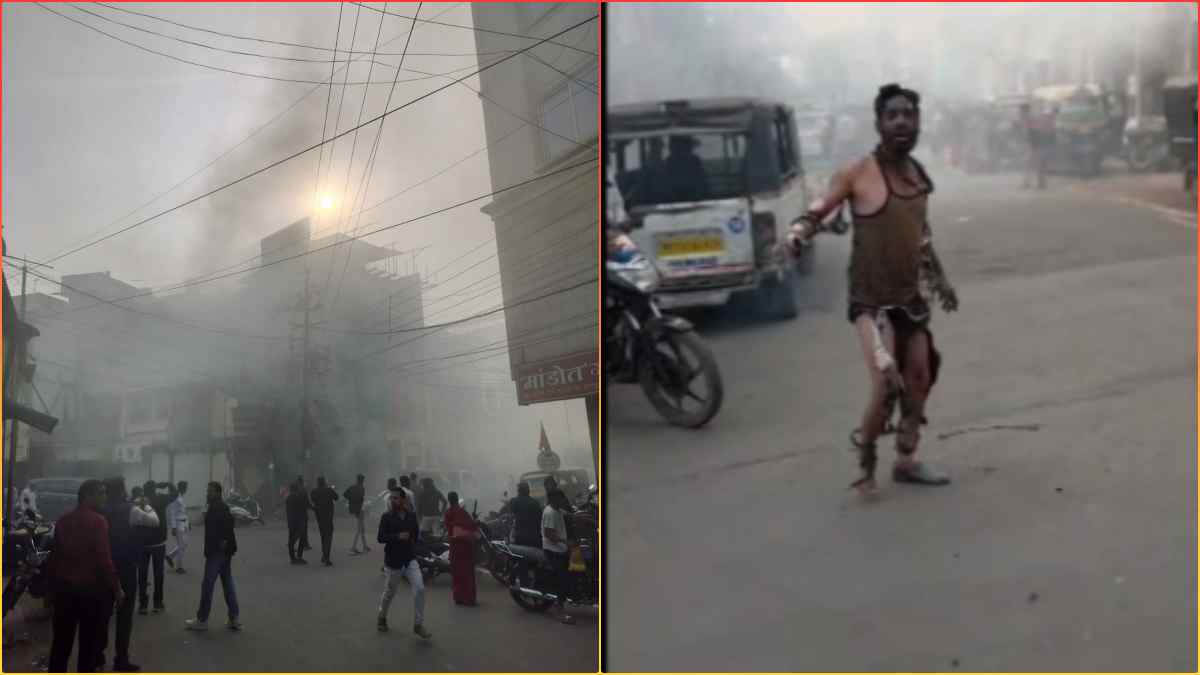 बंदूक की दुकान में पहुंची वेल्डिंग की चिंगारी: जोरदार ब्लास्ट से झुलसे 3 लोग, इंदौर रेफर