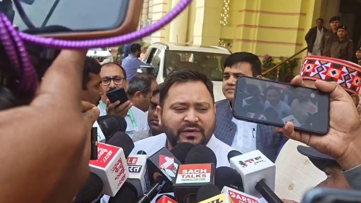 ​बजट सत्र में तेजस्वी की एंट्री, गृह विभाग की चर्चा से पहले सरकार पर हमला, कहा- जहां बीजेपी वहां कानून व्यवस्था फेल