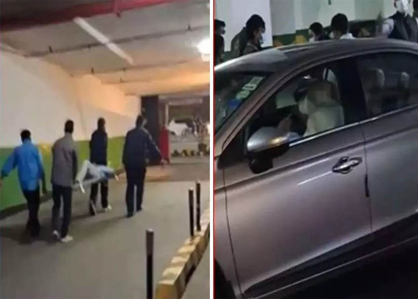 दिल्ली के मयूर विहार में लाश मिलने से सनसनी, मॉल की पार्किंग में कार के अंदर मिला शव, जांच में जुटी पुलिस