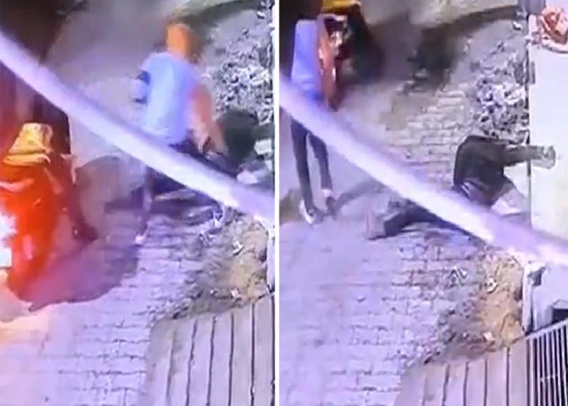 शर्मनाक! दिल्ली में तड़पते शख्स को मरता छोड़ मोबाइल लूट ले गए स्कूटी सवार, CCTV फुटेज से खुला राज