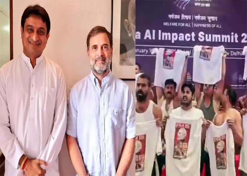 ‘मुझे अपने बब्बर शेर साथियों पर गर्व है…; शर्टलेस प्रोटेस्ट में यूथ कांग्रेस नेताओं की गिरफ्तारी पर राहुल गांधी का आया रिएक्शन, मोदी सरकार पर जमकर गरजे