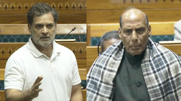 एक बार फिर भिड़े राहुल और राजनाथ: लोकसभा में चीन के मुद्दे पर फिर हंगामा, 4 बजे तक कार्यवाही स्थगित
