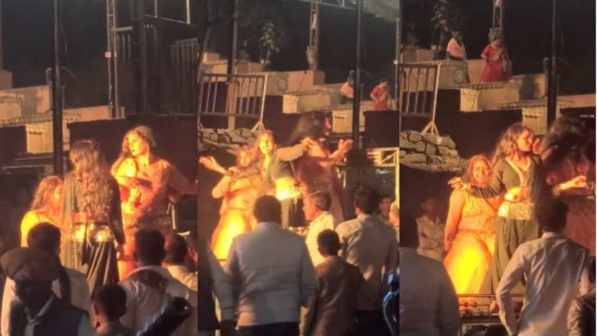 गढ़ कालिका मंदिर में बार बालाओं ने लगाए ठुमकेः वीडियो वायरल, श्रद्धालुओं ने जताई नाराजगी