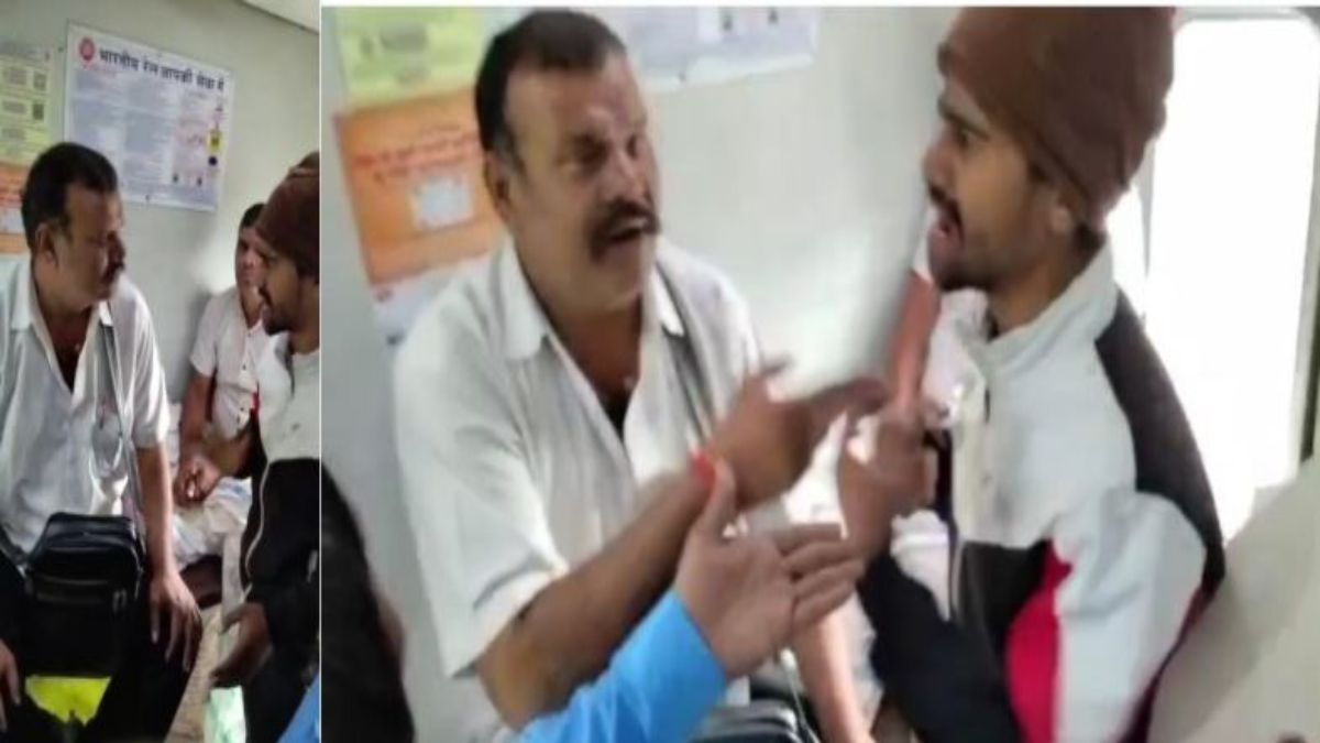 ट्रेन में CTI- पेंट्री कार मैनेजर के बीच मारपीट मामला: सीटीआई संस्पेड, इधर सीनियर सेक्शन इंजीनियर को मारा चाकू, वीडियो वायरल