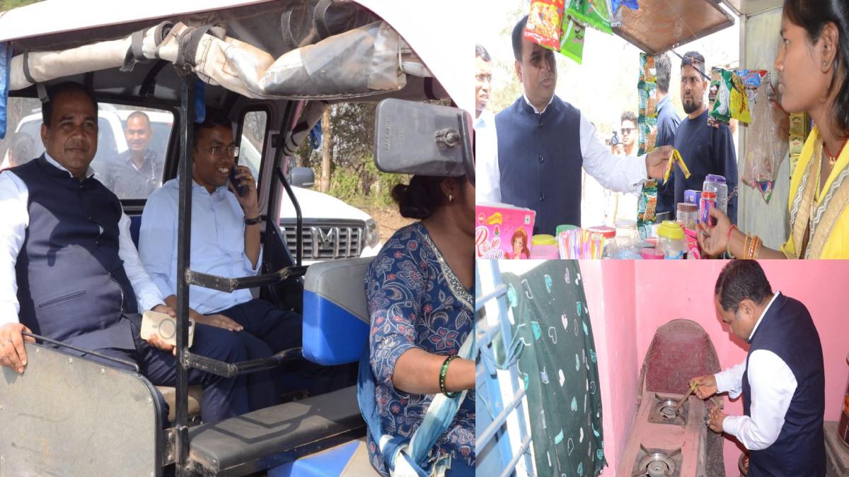 एक्शन मोड में कलेक्टर गौरव सिंह : पिंक ई-रिक्शा की सवारी से लेकर औचक निरीक्षण तक… स्कूल के पास तंबाकू बिक्री पर पान ठेला सील, आंगनबाड़ी में अव्यवस्था मिलने के बाद कार्यकर्ता–सहायिका को नोटिस