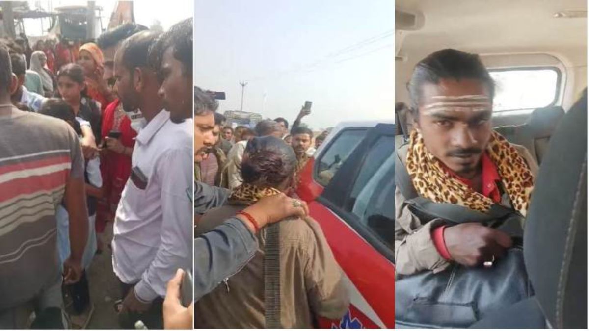 छात्राओं के अपहरण का मामलाः ग्रामीणों ने कथित साधु को किया पुलिस के हवाले, जांच जारी