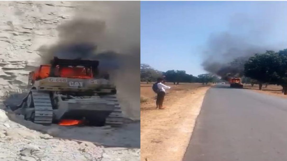 बड़ा हादसा टलाः NCL खदान में कार्यरत ड्रैगलाइन मशीन में लगी आग, ऑपरेटर ने कूदकर बचाई जान, इधर सड़क पर जेसीबी मशीन धू-धूकर जल गई