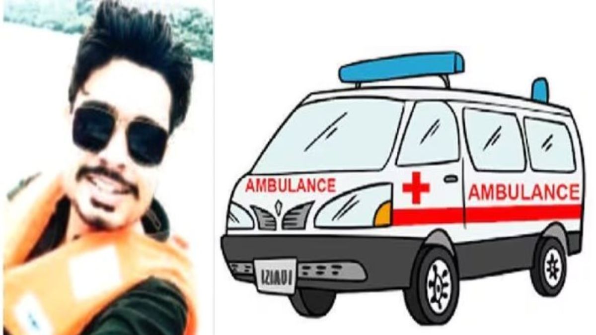 लोगों की जान बचाने वाली गाड़ी बनी काल: एंबुलेंस की टक्कर से घायल युवक की मौत, CCTV फुटेज आया सामने