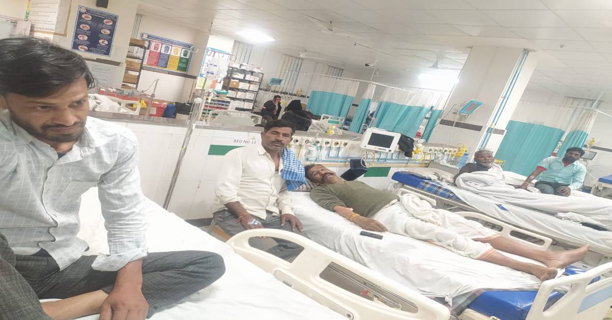 शमशाबाद में अंतिम संस्कार के समय मधुमक्खियों का हमला: जान बचाने खेत में छिपे-नदी में डूबे ग्रामीण; एक लापता