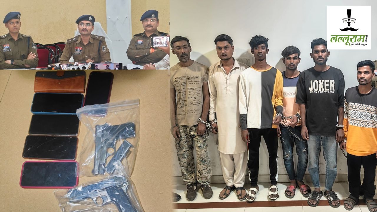 राजधानी में किडनैपिंग : 2 लाख रुपए के लेन-देन को लेकर विवाद, झोपड़ी में दो युवकों को बनाया बंधक, 6 आरोपी गिरफ्तार