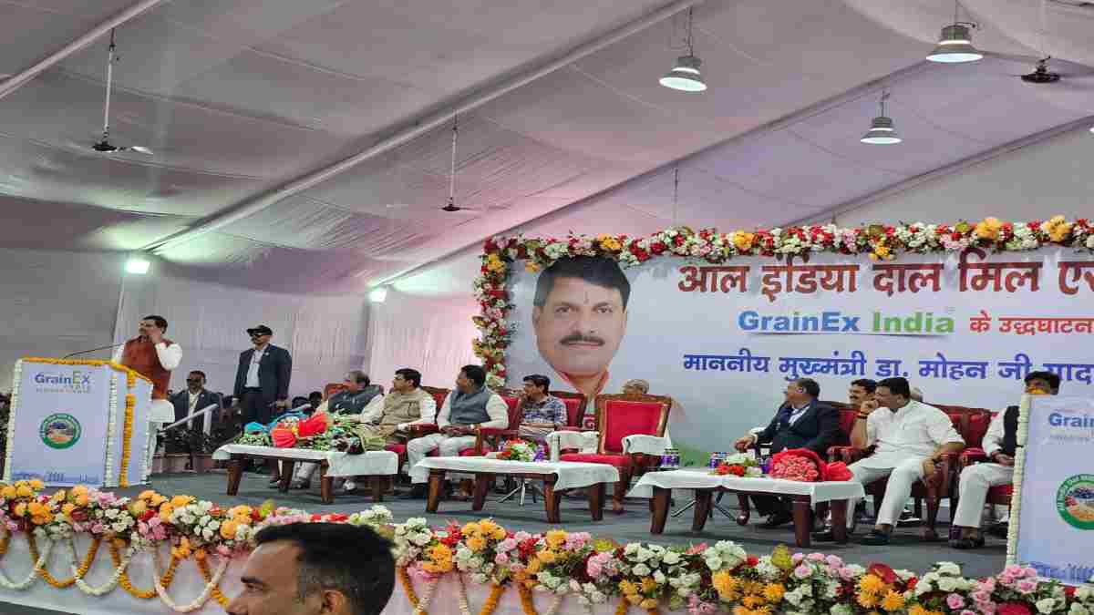 GrainEx India में CM की मौजूदगी: दाल कारोबारियों ने खोला मोर्चा- टैक्स छूट और मंडी शिफ्टिंग पर सीधी मांग 