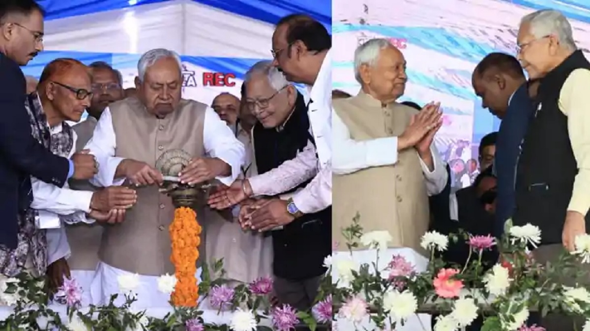 CM नीतीश ने ‘सरस्वती बसंत पटेल अतिथिशाला’ का किया शिलान्यास, ग्रामीण विकास मंत्री समेत अन्य लोग रहे मौजूद