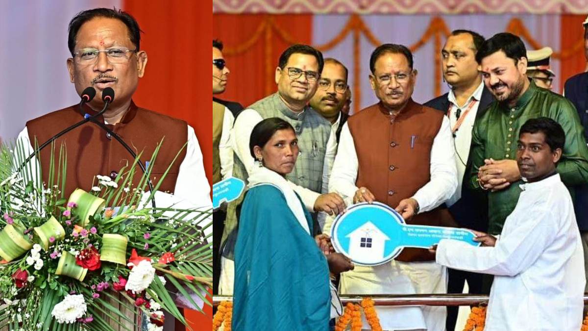 अरपा महोत्सव में CM साय ने GPM को दी 100 करोड़ के विकास कार्यों की सौगात, मुख्यमंत्री बस सेवा योजना में शामिल करने सहित की कई घोषणाएं, 300 नवविवाहित जोड़ों को दिया आशीर्वाद