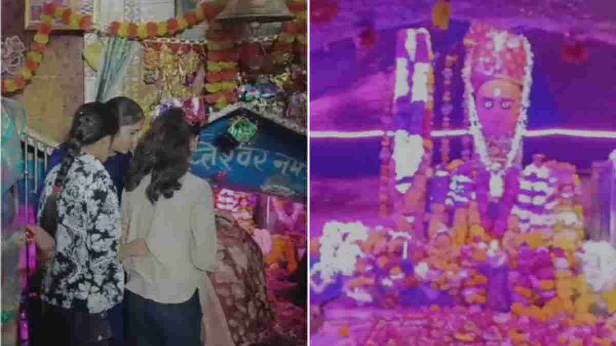 महाशिवरात्रि पर दतिया के गुप्तेश्वर महादेव मंदिर में उमड़ी भक्तों की भीड़: हर साल बढ़ता शिवलिंग और सिंदूर की अनोखी परंपरा, प्रशासन ने की चाक-चौबंद व्यवस्था