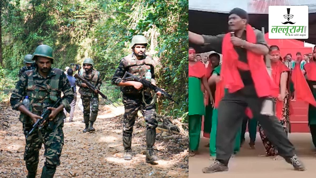 वायरल वीडियो में नक्सल विचारधारा फैलाता दिखा उधम सिंह, मुठभेड़ में हुआ ढेर