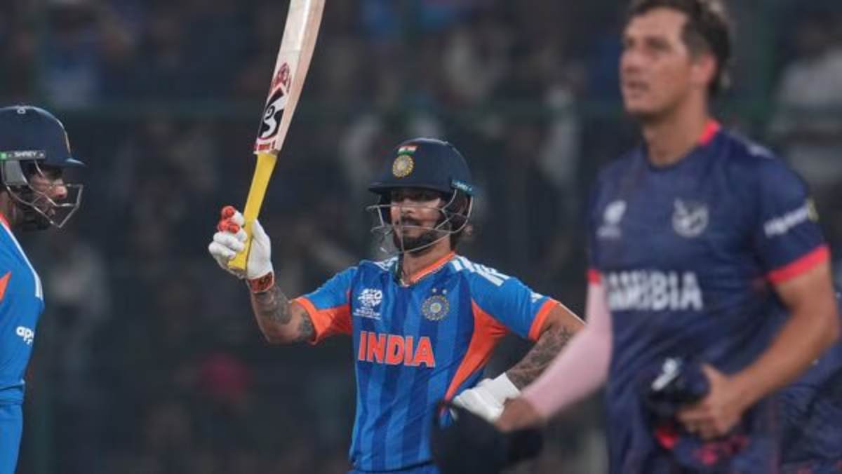 IND vs NAM, T20 World Cup 2026: भारत ने नामीबिया को दिया 210 रन का लक्ष्य, ईशान-पांड्या ने जड़े अर्धशतक, गेरहार्ड इरास्मस ने झटके 4 विकेट