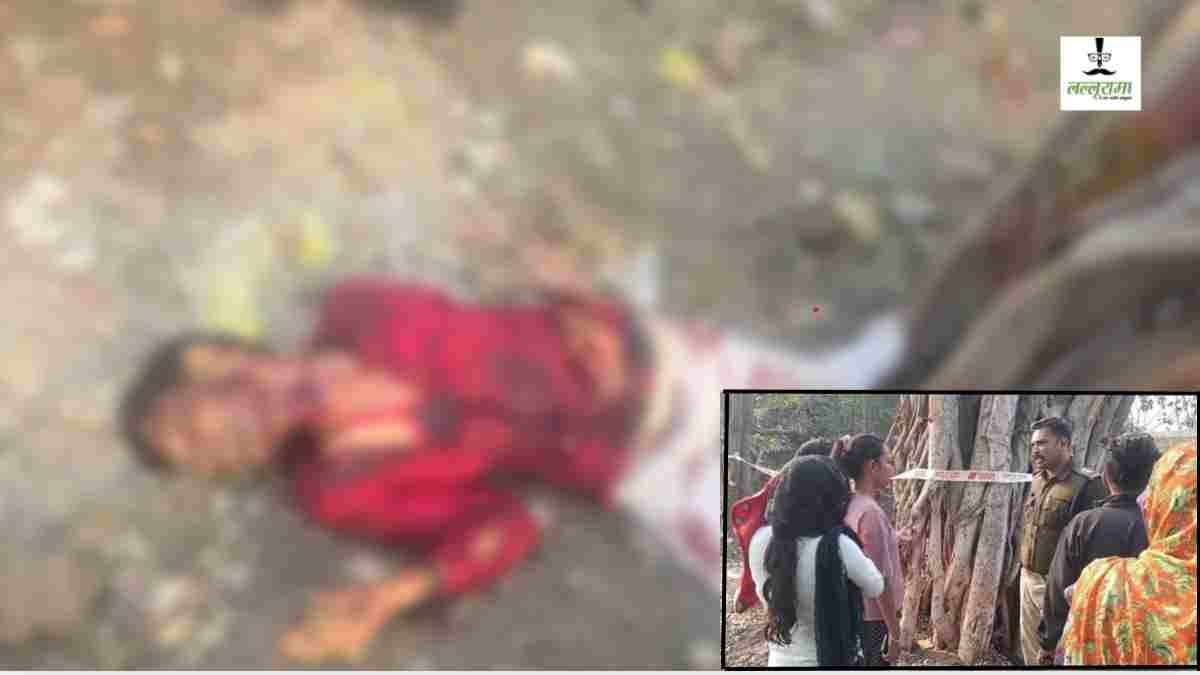 इंदौर में युवक की गला रेतकर बेरहमी से हत्या:  सुनसान इलाके में पड़ा मिला शव, अवैध संबंध के एंगल से पुलिस ने शुरू की जांच 