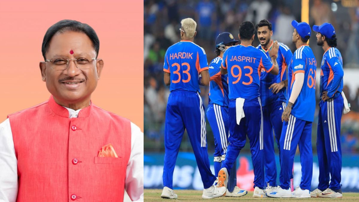 T20 World Cup में भारत ने पकिस्तान को हराया, CM विष्णुदेव साय ने ऐतिहासिक जीत की दी बधाई