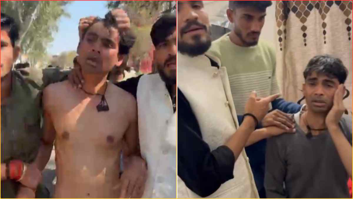 सौरभ निकला शकील: नाम बदलकर ‘अपना रेस्टोरेंट’ के कमरे में हिंदू युवती के साथ रुका था, ABVP कार्यकर्ताओं ने अर्धनग्न हालत में निकाला जुलूस