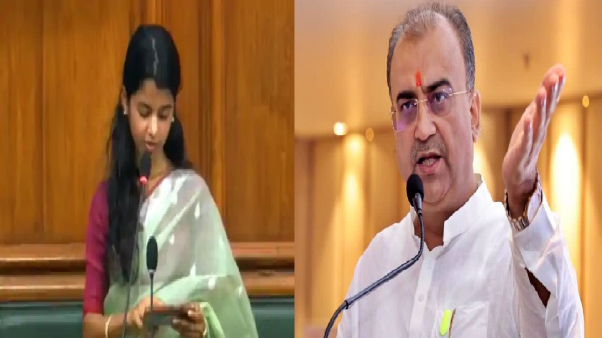 सदन में दिखा मैथिली ठाकुर का रौद्र रूप! बीजेपी विधायक ने अपने ही स्वास्थ्य मंत्री की खोली पोल, बोलीं- प्रश्न नहीं आग्रह है, इसे दिखवा लें…