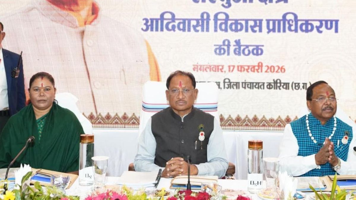 आदिवासी विकास प्राधिकरण की बैठक में CM साय ने की विकास कार्यों की समीक्षा, सरगुजा क्षेत्र में 543 विकास कार्यों को दी मंजूरी