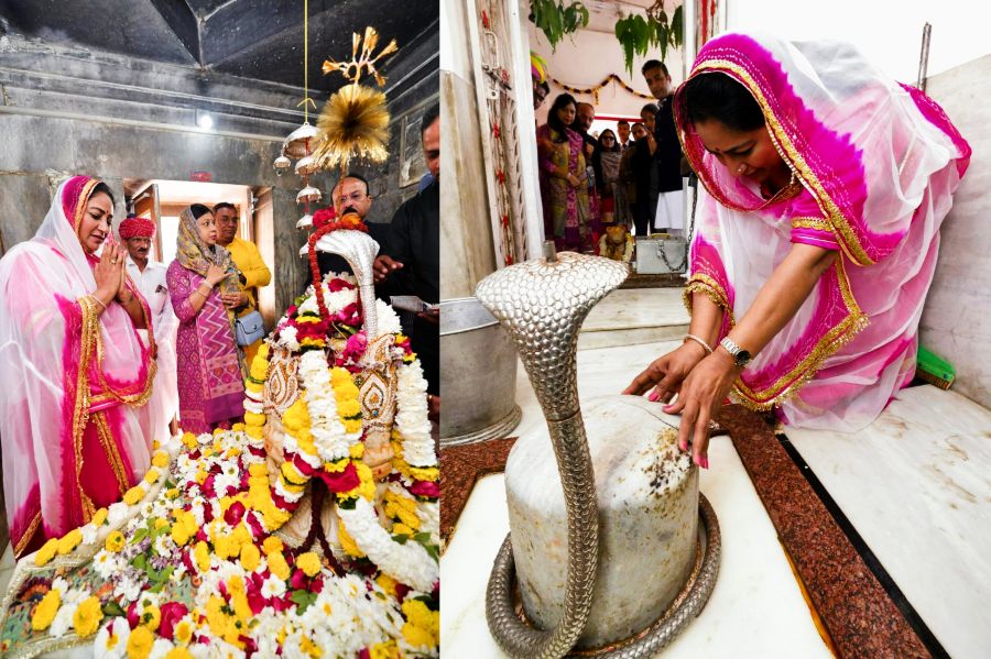 महाशिवरात्रि पर महादेव मंदिर में CM रेखा गुप्ता ने की पूजा-अर्चना, सुख-शांति की कामना