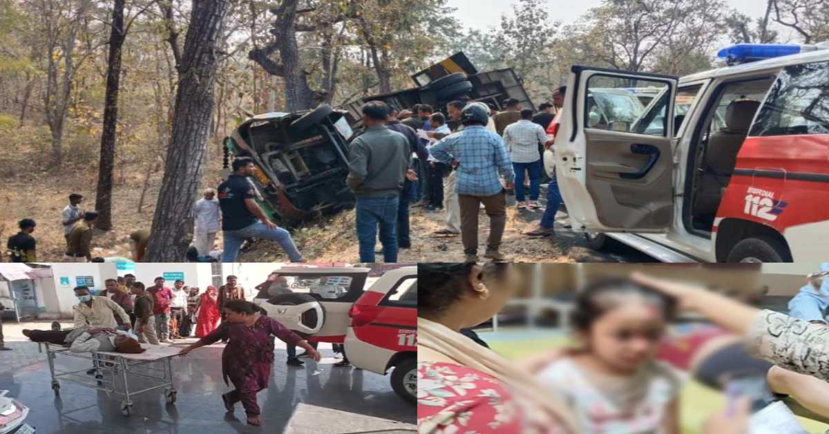 एमपी में हादसों का रविवार! इछावर में दो बाइकों में भिड़ंत-धार में Bike ने दो बच्चियों को मारी टक्कर, नर्मदापुरम में महाकाल बस पलटी; 20 से ज्यादा घायल