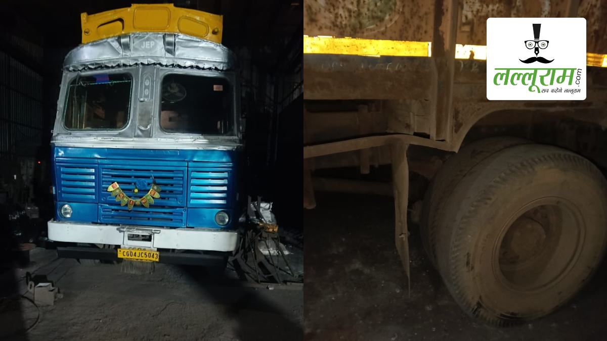 बाइक सवार मजदूर को ट्रक ने रौंदा, अस्पताल ले जाते वक्त हुई मौत, बुजुर्ग माता–पिता, पत्नी और 3 मासूमों का सहारा छिना