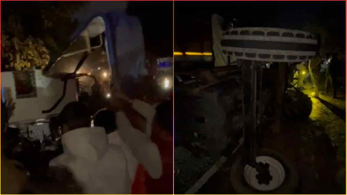 श्रद्धालुओं से भरी ट्रैक्टर-ट्रॉली पलटी, महिलाएं-बच्चों समेत 26 घायल, धार्मिक कार्यक्रम से लौटने के दौरान हुआ हादसा