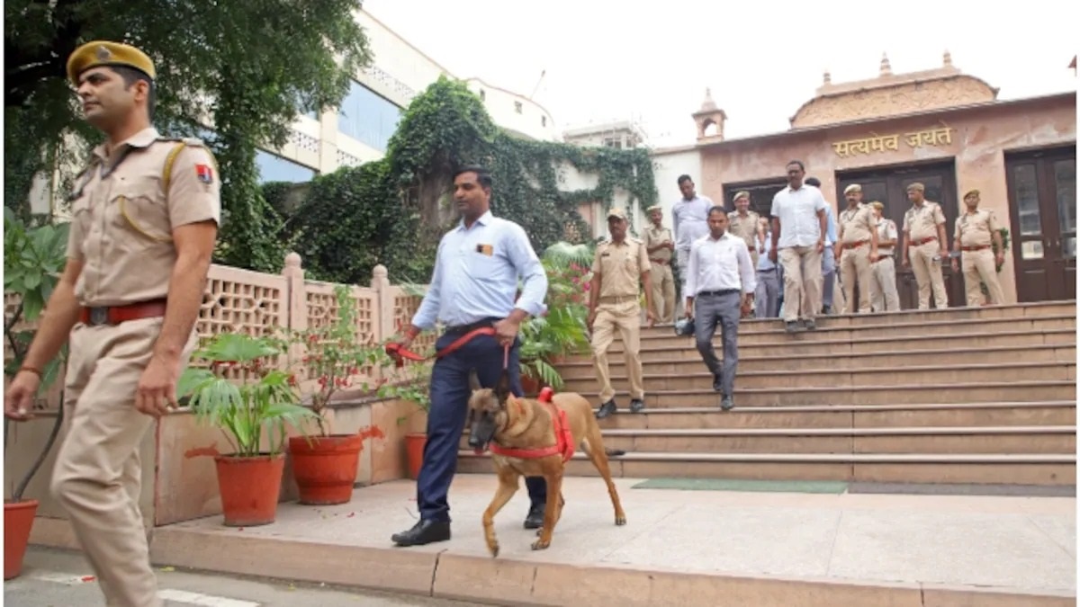 Rajasthan News: राजस्थान हाईकोर्ट में एक दिन बाद फिर से बम ब्लास्ट की मिली धमकी