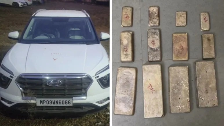 Rajasthan News: कोटा में नाकेबंदी के दौरान कार से 49 किलो चांदी जब्त, कीमत ₹1.40 करोड़